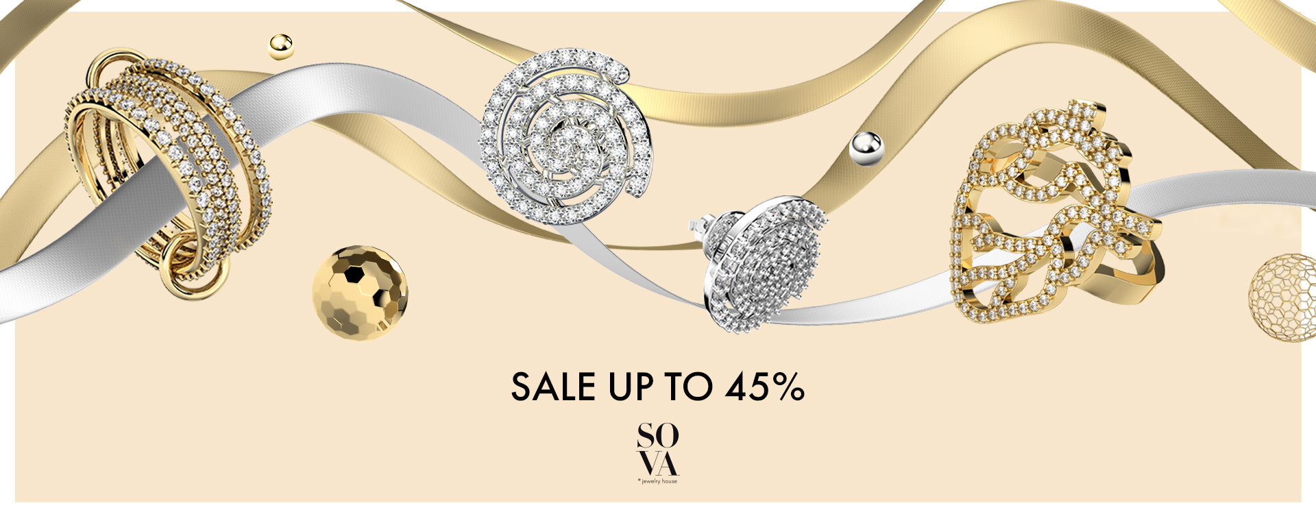 Sale with discounts up to -45% in SOVA