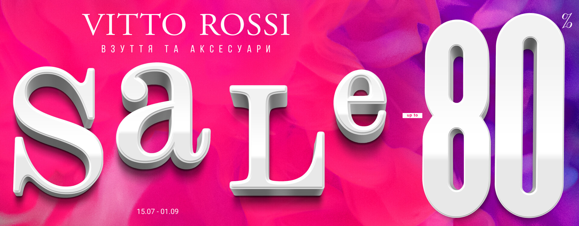 Up to -80% on the SS'23 collection at Vitto Rossi