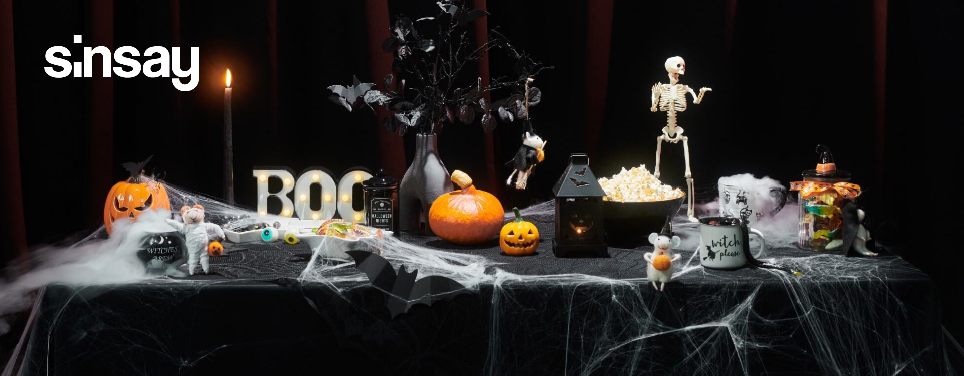 Новая коллекция Sinsay Halloween HOME